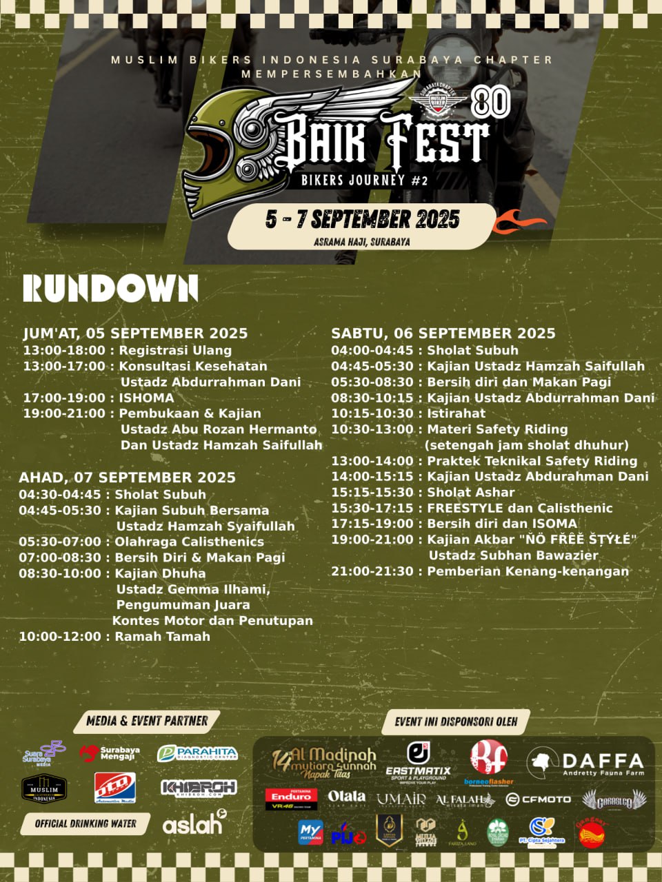 Flayer Baik Fest 2025